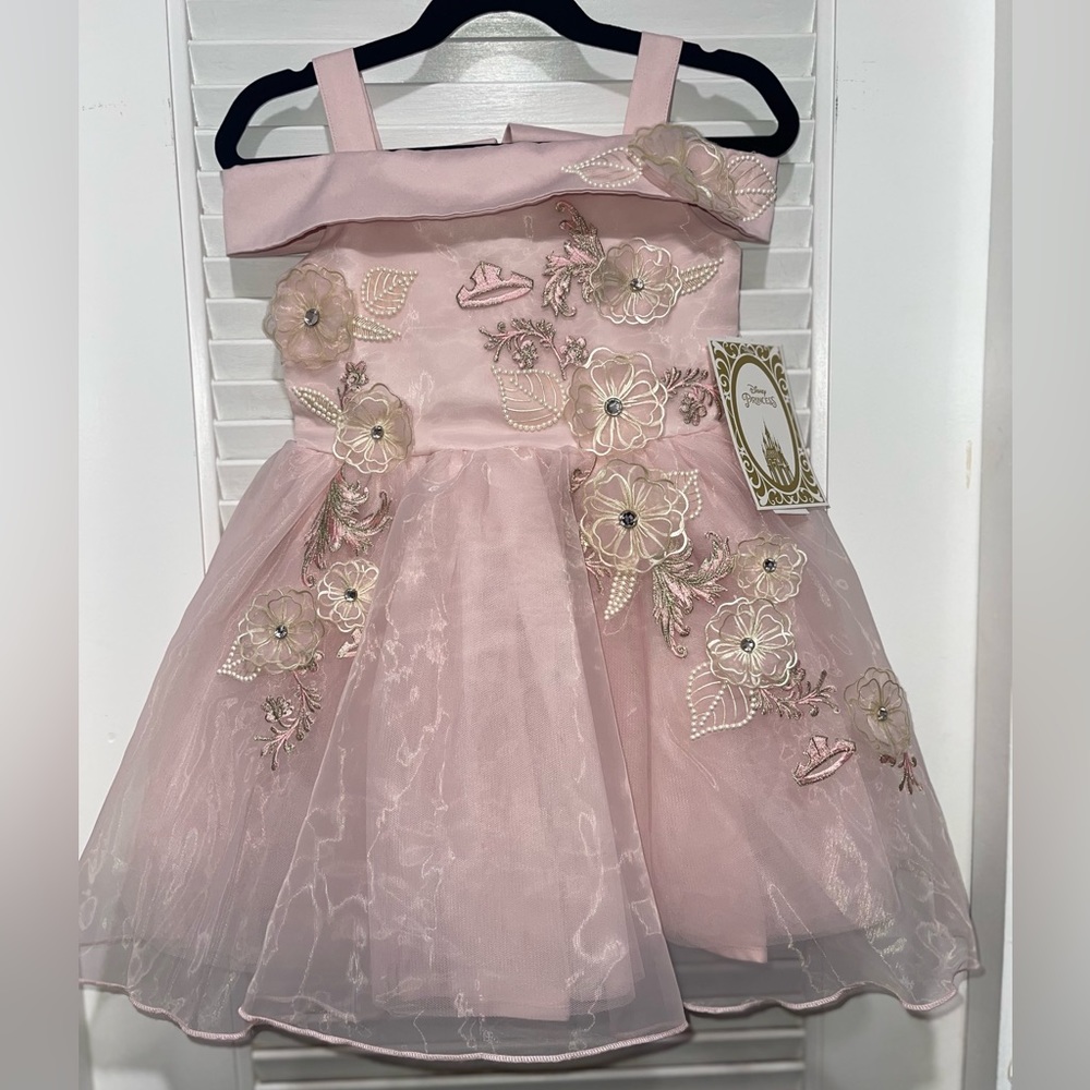 DISNEY toddler Aurora embroidered ball gown size 3